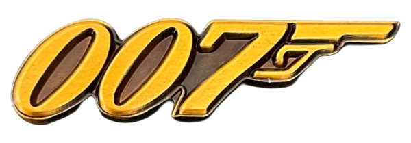 JAMES BOND 007 PIN BADGE