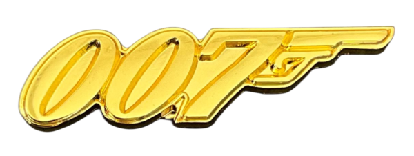 JAMES BOND 007 GOLD BADGE