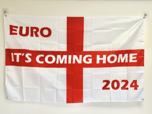 ENGLAND EURO 2024 FOOTBALL FLAG