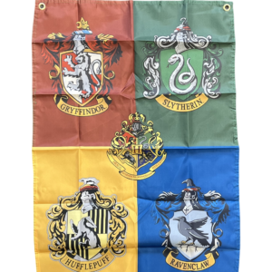 HARRY POTTER HOGWARTS HOUSE FLAG