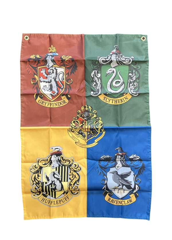 HARRY POTTER HOGWARTS HOUSE FLAG