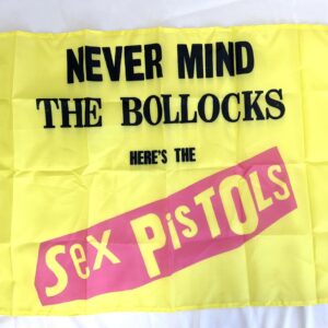 SEX PISTOLS FLAG NEVER MIND THE BOLLOCKS