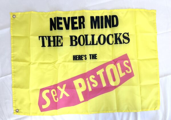 SEX PISTOLS FLAG NEVER MIND THE BOLLOCKS