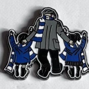 LEICESTER CITY DAD SON DAUGHTER BADGE