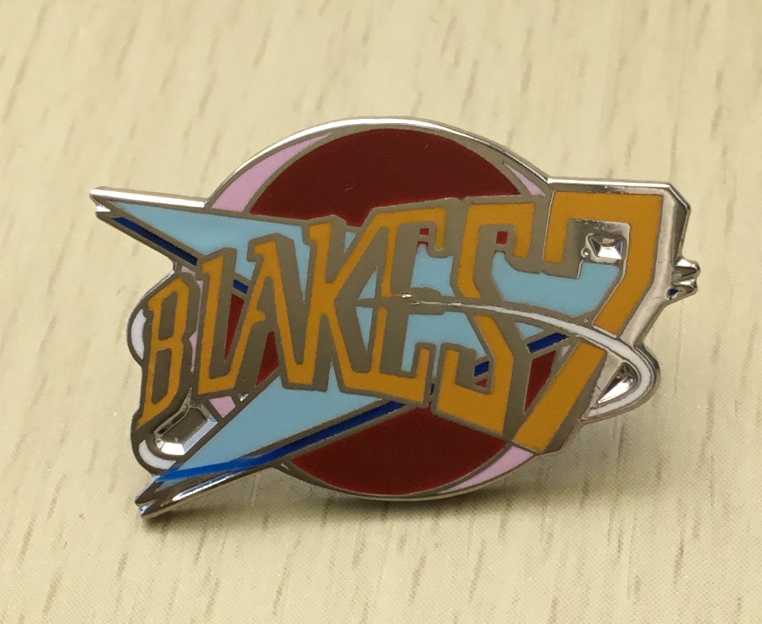 Blakes 7 British Cult TV Sci-fi Enamel Pin Badge - NEW BIGGER SIZE