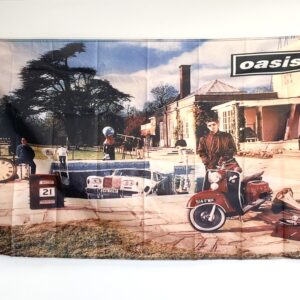 OASIS BE HERE NOW ALBUM COVER FLAG