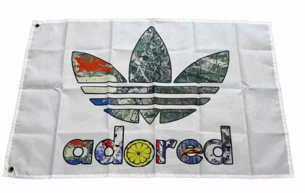 STONE ROSES ADIDAS ADORED FLAG WHITE