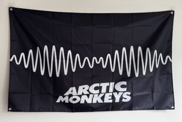 ARCTIC MONKEYS FLAG ALBUM COVER