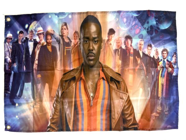 DOCTOR WHO POSTER FLAG