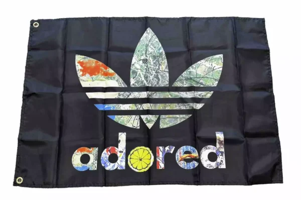 STONE ROSES ADIDAS ADORED FLAG BLACK