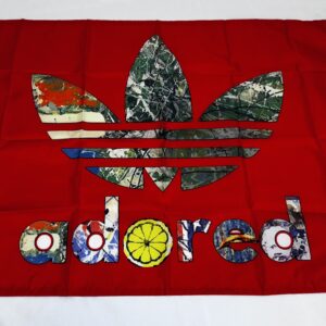 STONE ROSES ADIDAS ADORED FLAG RED