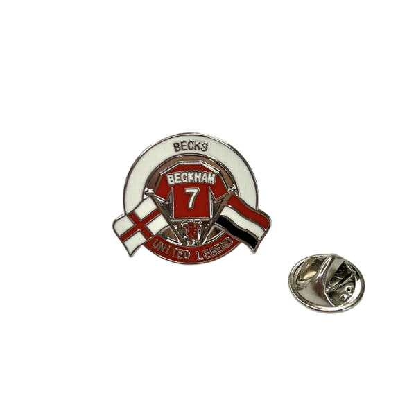 DAVID BECKHAM UNITED LEGENDS BADGE