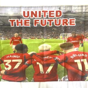 MAN UNITED THE FUTURE FLAG