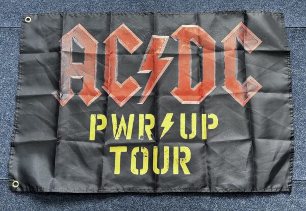 ACDC POWER UP TOUR 2024 FLAG