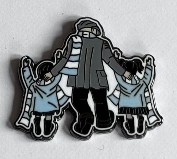 MANCHESTER CITY DAD SON DAUGHTER BADGE