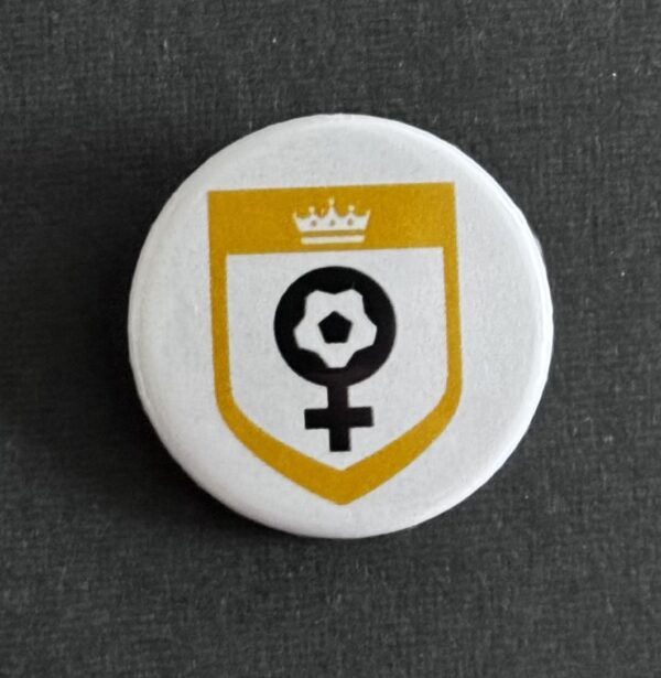 HERGAMETOO SHIELD LOGO BUTTON BADGE