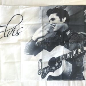 ELVIS PRESLEY SIGNATURE FLAG