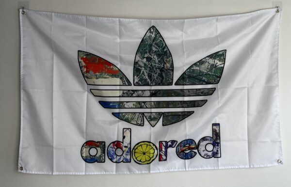 STONE ROSES ADIDAS ADORED FLAG WHITE