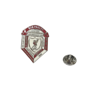 BOB PAISLEY LIVERPOOL HONOURS BADGE