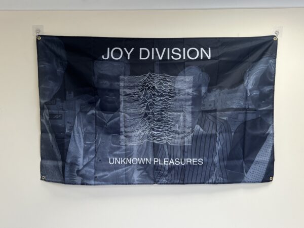 JOY DEVISION MUSIC FLAG 5x3