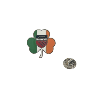 MAN UNITED IRISH REDS BADGE