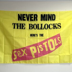 SEX PISTOLS NEVER MIND THE BOLLOCKS FLAG