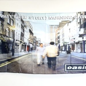 OASIS WHATS THE STORY MORNING GLORY FLAG