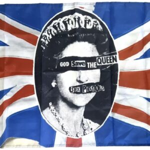 SEX PISTOLS FLAG GOD SAVE THE QUEEN