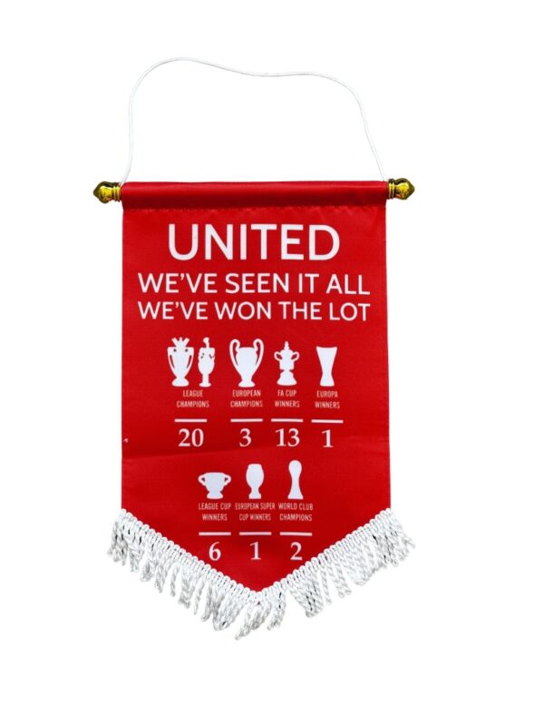 MAN UNITED TROPHY PENNANT