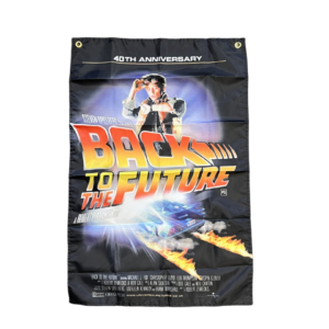 BACK TO THE FUTURE FLAG