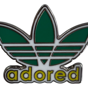 ADIDAS ADORED TREFOIL GREEN BADGE