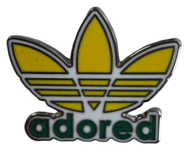 ADIDAS ADORED TREFOIL YELLOW BADGE