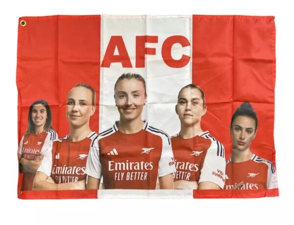 ARSENAL WOMENS FLAG 24/25