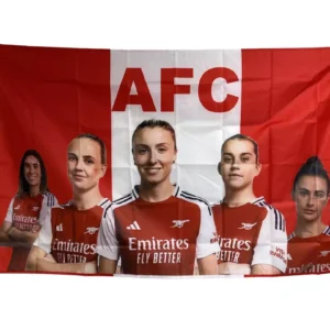 ARSENAL WOMENS 24/25 FLAG