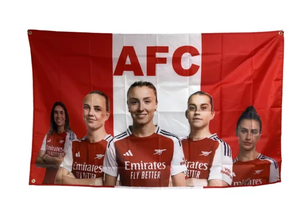 ARSENAL WOMENS 24/25 FLAG