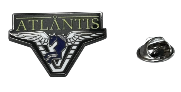 ATLANTIS ENAMEL PIN BADGE