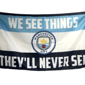 MANCHESTER CITY FLAG OASIS LYRICS 5x3