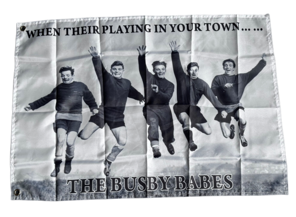 The Famous Bouncing Busby Babes Flag - 3x2