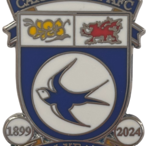 CARDIFF CITY 125 YEARS CREST