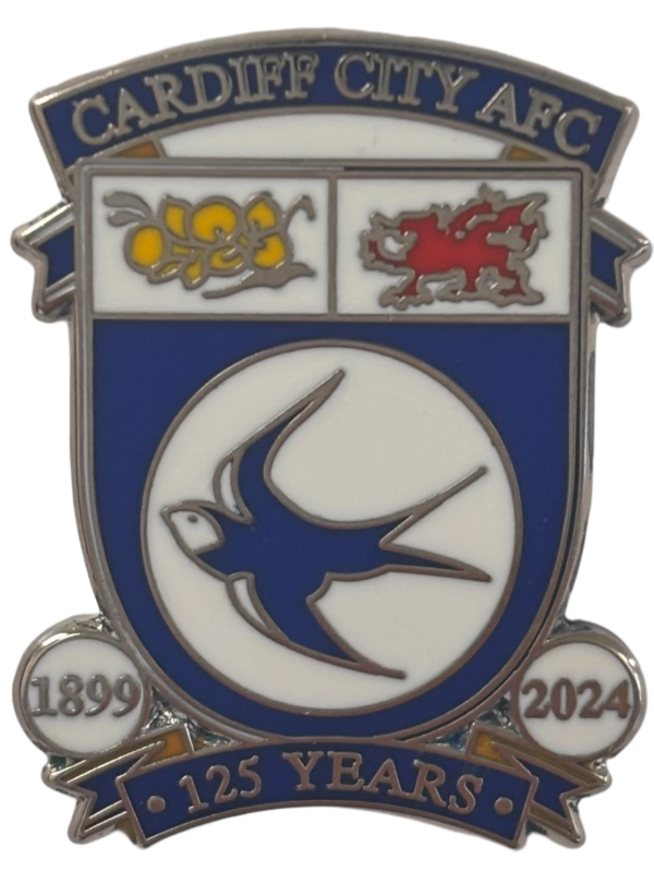 CARDIFF CITY 125 YEARS CREST