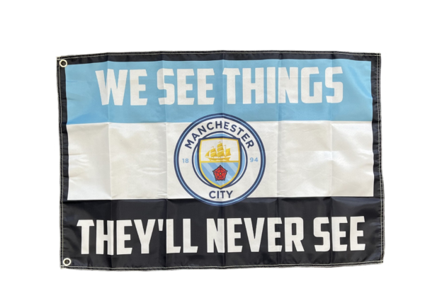 MANCHESTER CITY FLAG OASIS LYRICS 3x2