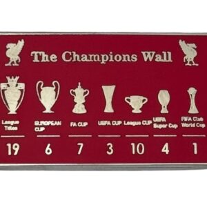 Liverpool Champions Wall Badge