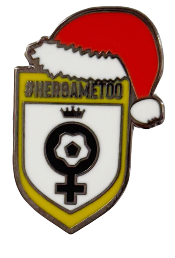 HERGAMETOO OFFICIAL CHRISTMAS ENAMEL PIN BADGE