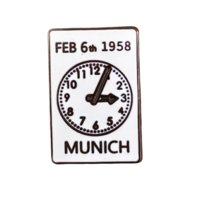 1958 MUNICH CLOCK MEMORIAL BADGE