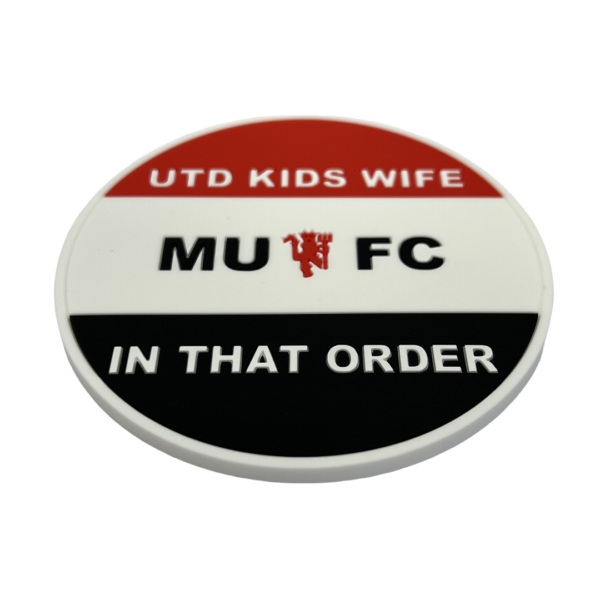 MUFC DRINKS PVC COASTER