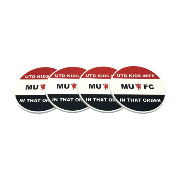 MUFC PVC COASTER SET