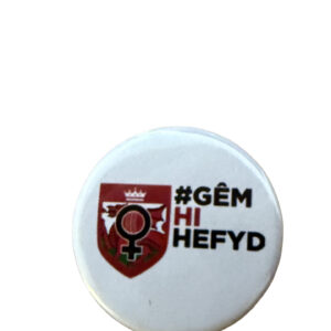 X50 HERGAMETOO CYMRU CRICKET BUTTON BADGE