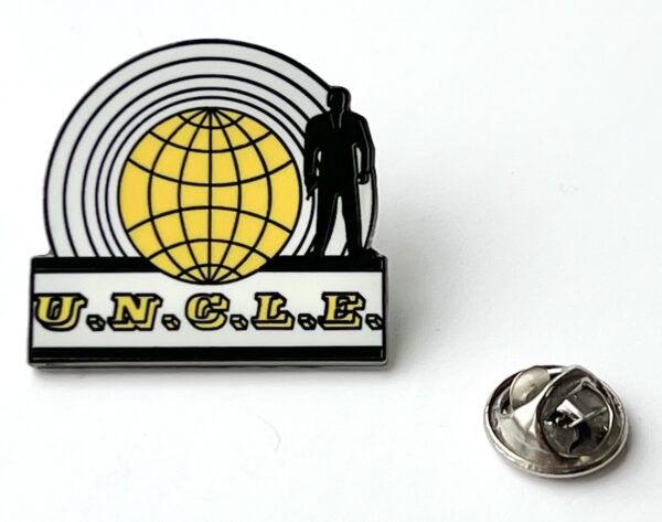 U.N.C.L.E 1960’S TV CLASSIC BADGE YELLOW VERSION