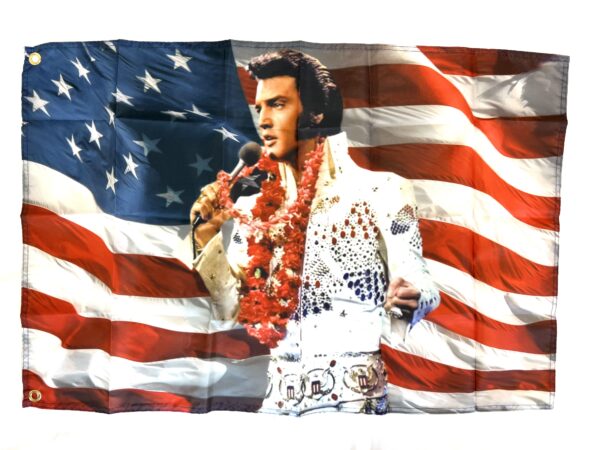 ELVIS PRESLEY USA FLAG