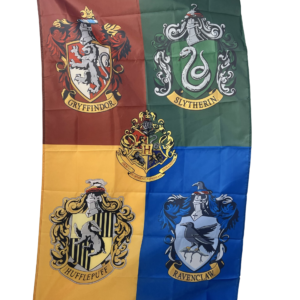 HARRY POTTER HOGWARTS HOUSE FLAG 5x3